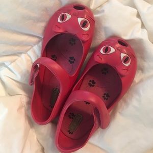 Mini Melissa kitty cat Mary Jane shoe